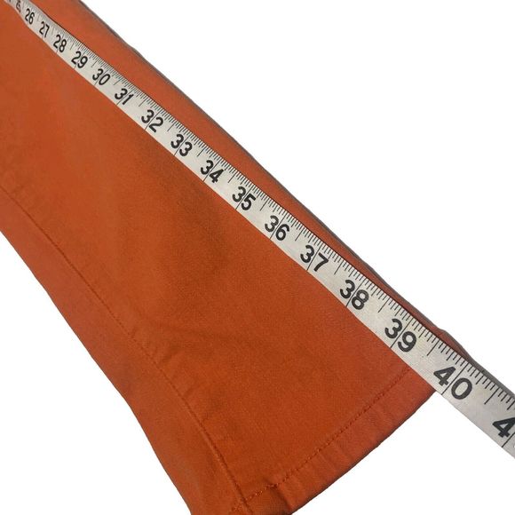 Fossil Skinny Jeans Womens Size 26 (30") Washed Orange Bright - Picture 12 of 16